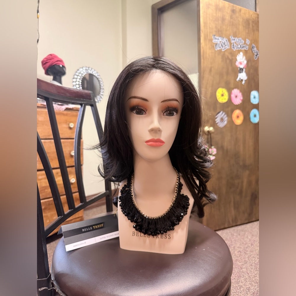 Belle Tress “Americana HF” lace front mono top wig